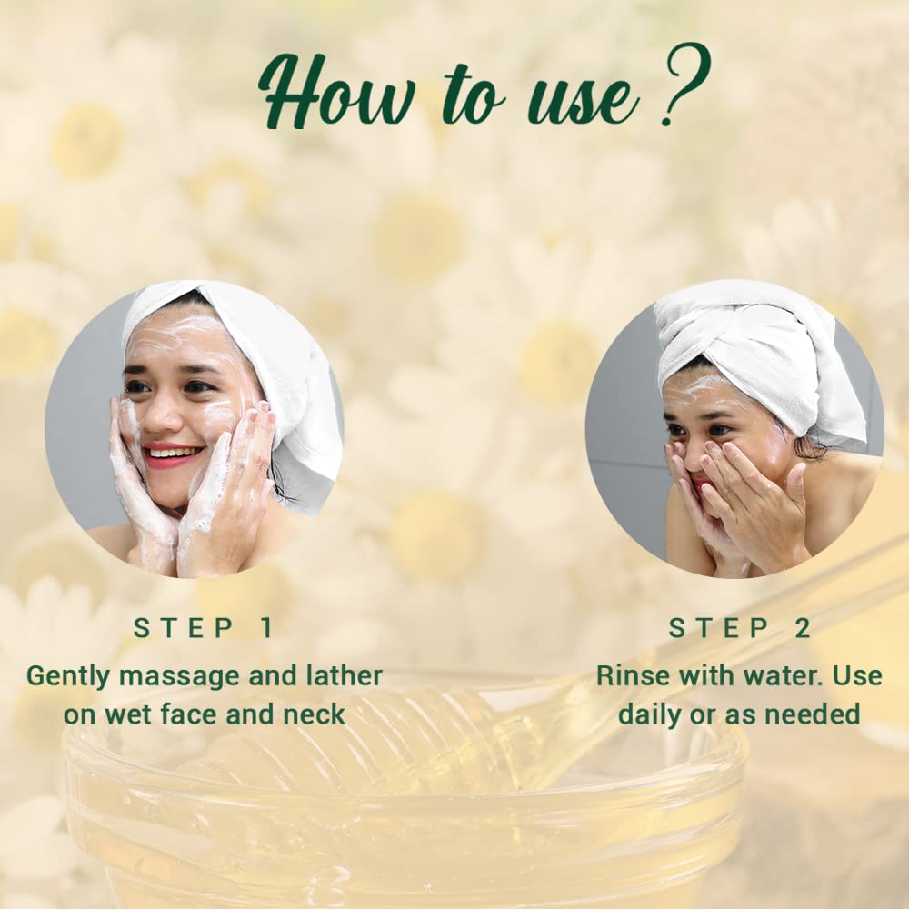 Biotique Honey Gel Soothe & Nourish Foaming Face wash | Soap Free Formula | Reduce Dryness | 100% Botanical Extracts | Suitable for All Skin Types | 150ml