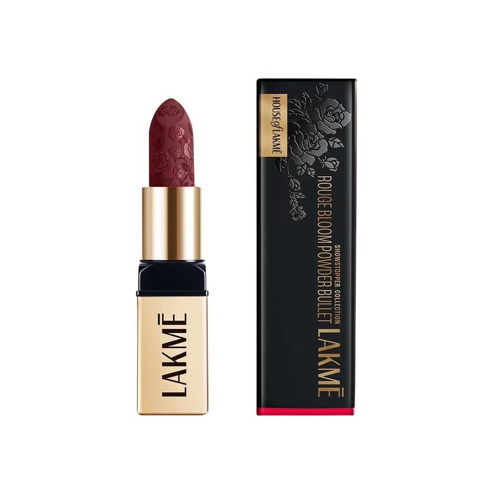 LAKMÉ LAKM Lakme Rouge Bloom Powder Matte Bullet Pink Tulip 203-4gm