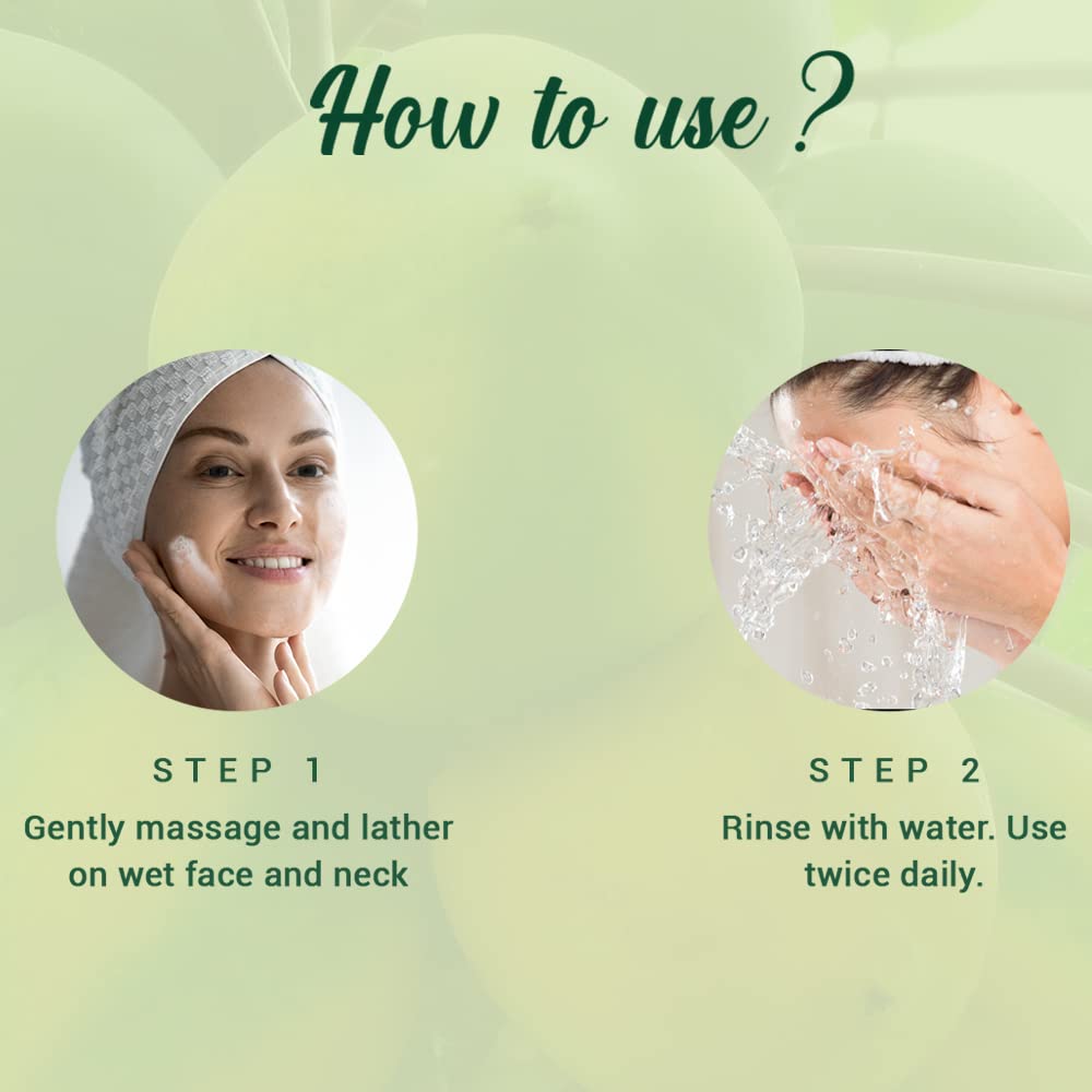 Biotique Papaya Deep Cleanse Face Wash | Gentle Exfoliation | Visibly Glowing Skin | 100% Botanical Extracts| Suitable for All Skin Types | 2x100ml