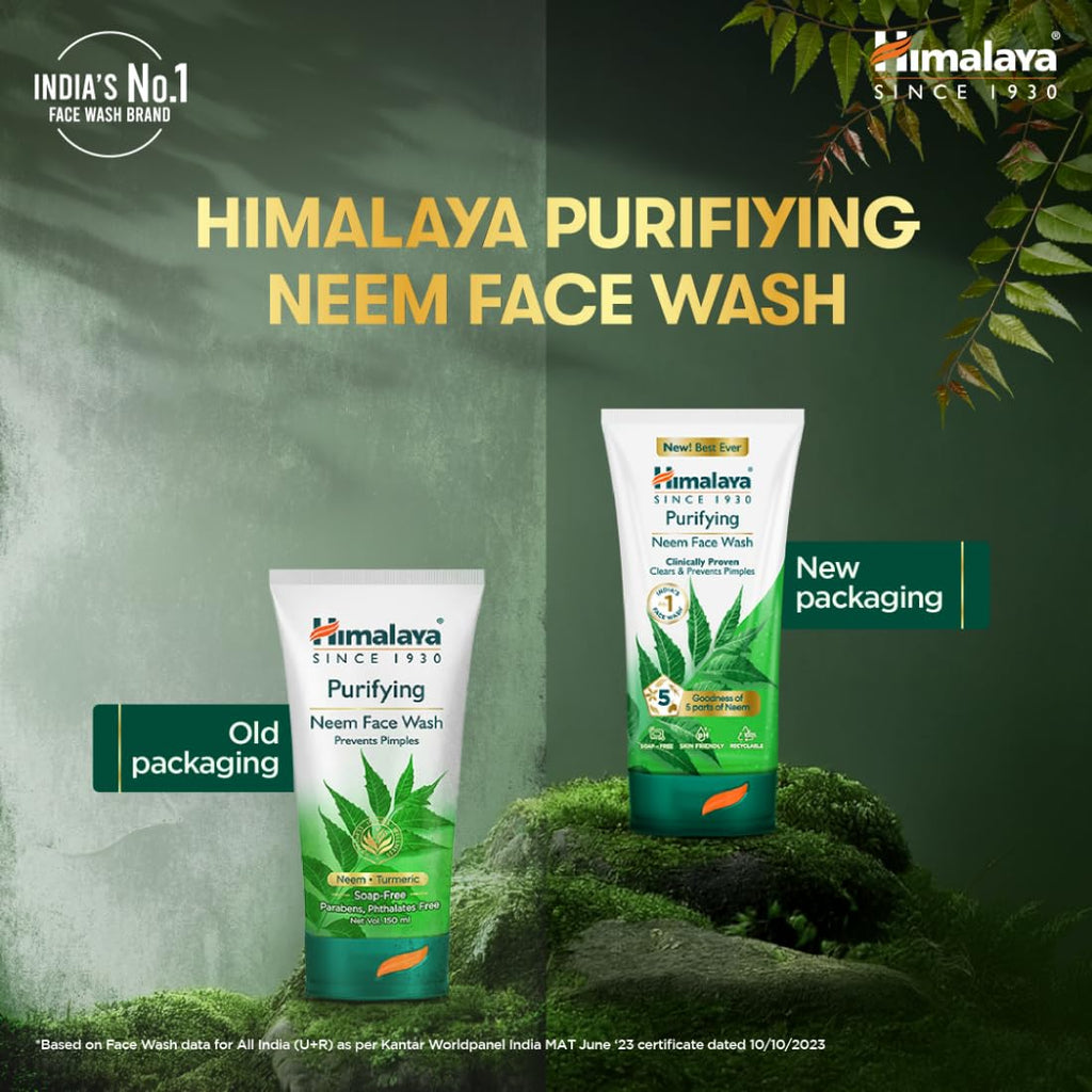 Himalaya Neem Face Wash – Clear Skin, 150ml
