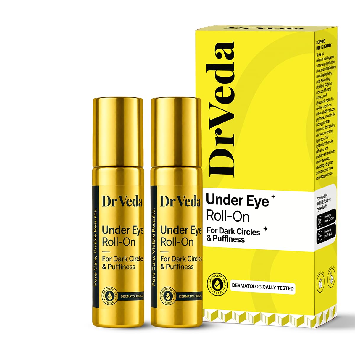 Under Eye Roll-On – Dark Circles & Puffiness, 10ml