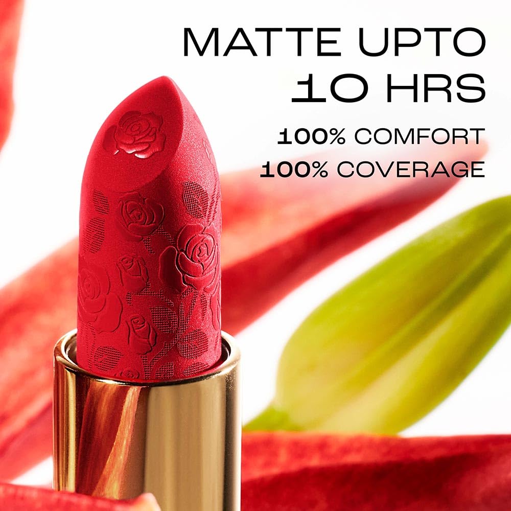 LAKMÉ LAKM Lakme Rouge Bloom Powder Matte Bullet Pink Tulip 203-4gm