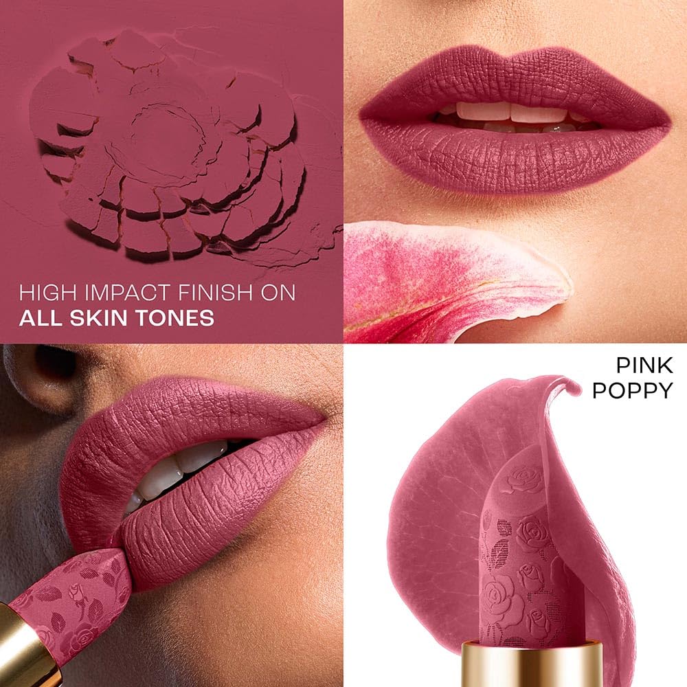 LAKMÉ LAKM Lakme Rouge Bloom Powder Matte Bullet Pink Tulip 203-4gm