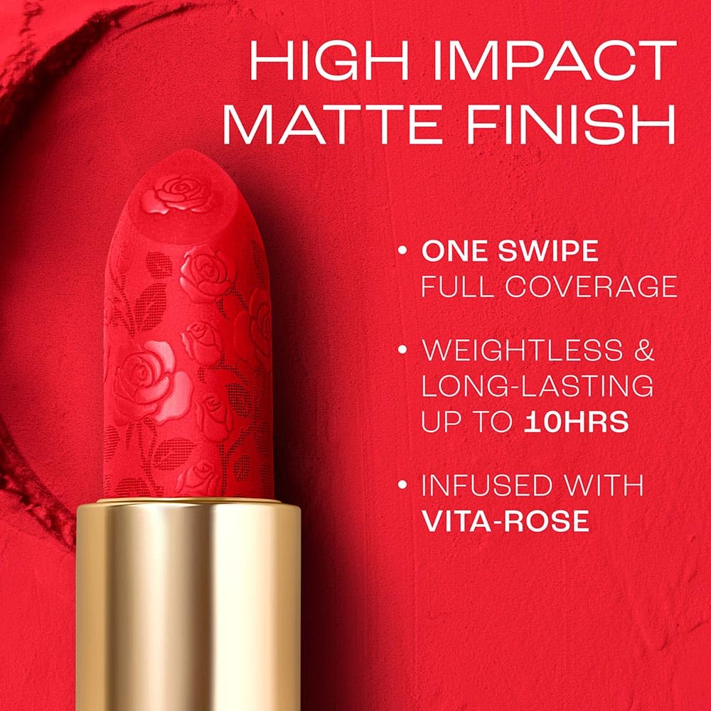 LAKMÉ LAKM Lakme Rouge Bloom Powder Matte Bullet Pink Tulip 203-4gm