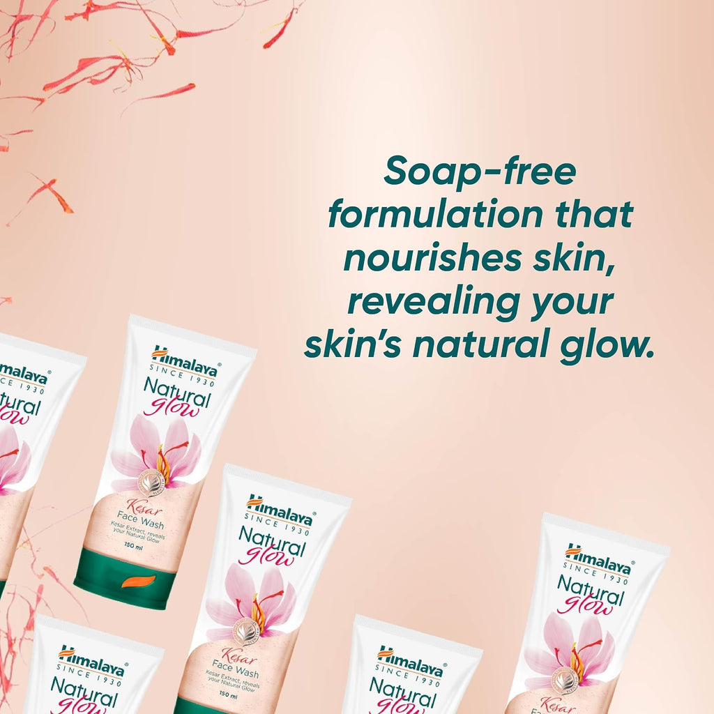Himalaya Kesar Face Wash – Natural Glow, 150ml