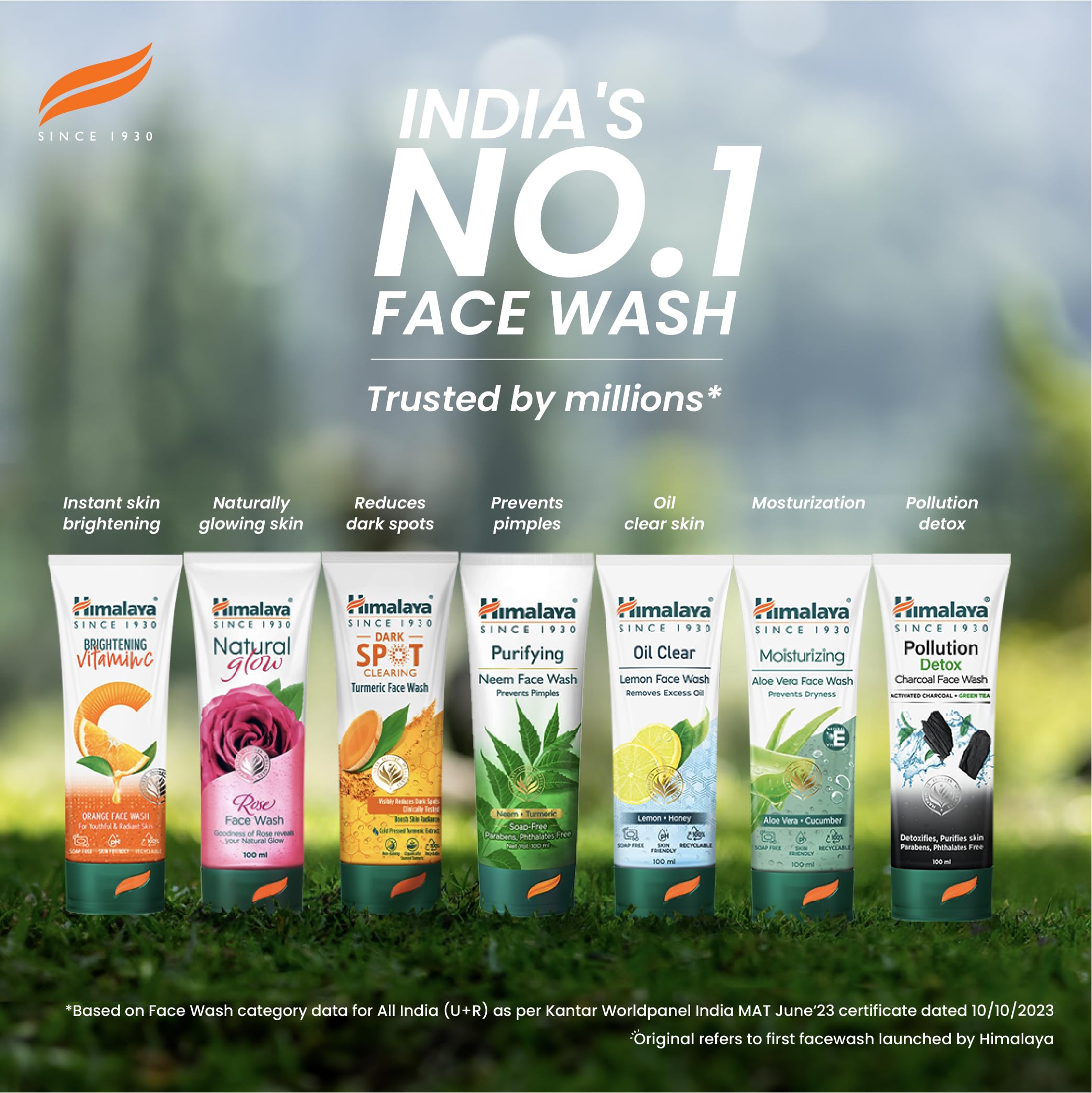Himalaya Neem Face Wash – Clear Skin, 150ml